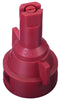 TeeJet AIC11004VP Air Induction Flat Spray Tip, Poly, 110°, Red, Orifice 4