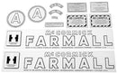 DECAL SET FOR FARMALL A