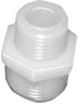 NIPPLE, NYLON, 2" MALE PIPE THREAD X 2" MALE PIPE THREAD