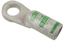 3/0 GAUGE HEAVY-WALL CRIMP BATTERY CABLE LUG WITH 1/2 INCH HOLE