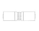 HOSE SPLICER COUPLER 3/8"