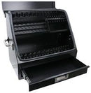 StorSmart Steel Wedge Truck Tool Box - 36" Wide, with Sliding Drawer