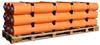 PickSmart Cotton Module Wrap - Orange, 24 Wraps per Roll, 9 Rolls per Pallet