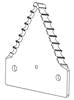 SECTION FOR MACDON & CNH - AUSTEMPER MEGATOOTH REPLACES 294947 - PLATED
