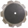 32 INCH X 10 MM NOTCHED WEAR TUFF ROME DISC BLADE WITH 2-1/8 INCH ROUND AXLE
