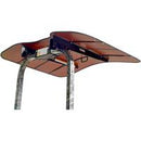 Sun-Smart Tractor & Mower Sunshade Canopy - ROPS Mount, Compact Size, Red