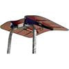 Sun-Smart Tractor & Mower Sunshade Canopy - ROPS Mount, Standard Size, Red