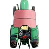 Sun-Smart Tractor & Mower Sunshade Canopy - ROPS Mount, Standard Size, Red