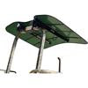 Sun-Smart Tractor & Mower Sunshade Canopy - ROPS Mount, Compact Size, Green
