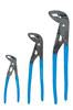 3Pc Griplock Plier Set