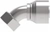 6G-6FFORX45 ORFS 45 DEGREE FEMALE SWIVEL 3/8