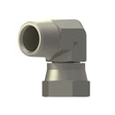 MP X FJX 90 - SWIVEL NUT MALE ELBOW -STL