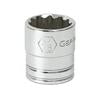 3/8" Drive 12 Point Standard SAE Socket 1/2"
