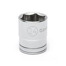 1/2" Drive 6 Point Standard Metric Socket 24mm