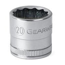 1/2" Drive 12 Point Standard Metric Socket 30mm