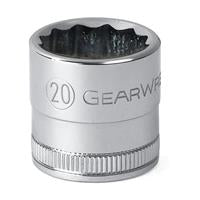 1/2" Drive 12 Point Standard Metric Socket 25mm