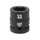 1" Drive 6 Point Standard Impact SAE Socket 1"