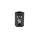 3/8" Drive 6 Point Standard Impact SAE Socket 9/16"