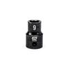 3/8" Drive 6 Point Standard Impact Metric Socket 9mm