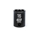 3/8" Drive 6 Point Standard Impact Metric Socket 16mm