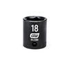 3/8" Drive 6 Point Standard Impact Metric Socket 18mm