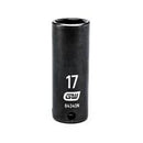 3/8" Drive 6 Point Deep Impact Metric Socket 17mm