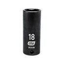3/8" Drive 6 Point Deep Impact Metric Socket 18mm