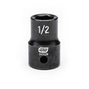 1/2" Drive 6 Point Standard Impact SAE Socket 1/2"
