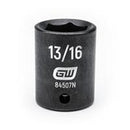 1/2" Drive 6 Point Standard Impact SAE Socket 13/16"