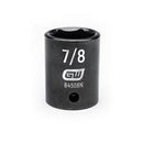 1/2" Drive 6 Point Standard Impact SAE Socket 7/8"