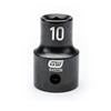 1/2" Drive 6 Point Standard Impact Metric Socket 10mm