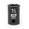 1/2" Drive 6 Point Standard Impact Metric Socket 15mm