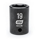 1/2" Drive 6 Point Standard Impact Metric Socket 19mm