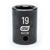 1/2" Drive 6 Point Standard Impact Metric Socket 19mm