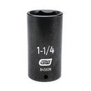 1/2" Drive 6 Point Deep Impact SAE Socket 1-1/4"