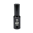 1/2" Drive 6 Point Deep Impact Metric Socket 11mm