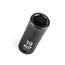 1/2" Drive 6 Point Deep Impact Metric Socket 19mm