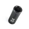 1/2" Drive 6 Point Deep Impact Metric Socket 19mm