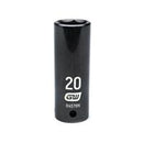 1/2" Drive 6 Point Deep Impact Metric Socket 20mm