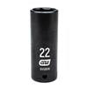 1/2" Drive 6 Point Deep Impact Metric Socket 22mm