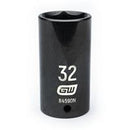 1/2" Drive 6 Point Deep Impact Metric Socket 32mm