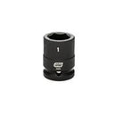 3/4" Drive 6 Point Standard Impact SAE Socket 1"