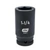 3/4" Drive 6 Point Deep Impact SAE Socket 1"