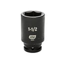 3/4" Drive 6 Point Deep Impact SAE Socket 1-1/2"