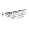 19 Piece 1/2" Drive 12 Point Standard SAE Mechanics Tool Set