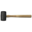 16 oz. Rubber Mallet with Hickory Handle