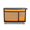 52" 11 Drawer GSX Series Rolling Tool Cabinet with Stainless Steel Worktop