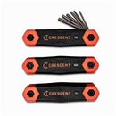 3 Piece Folding SAE/Metric/Torx® Dual Material Key Set