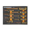 9 Piece Phillips® Dual Material Screwdriver Set in Foam Storage Tray