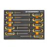 10 Piece Torx® Dual Material Screwdriver Set in Foam Storage Tray